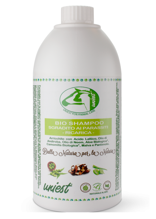 bio shampoo sgradito ai parassiti 1000 ml