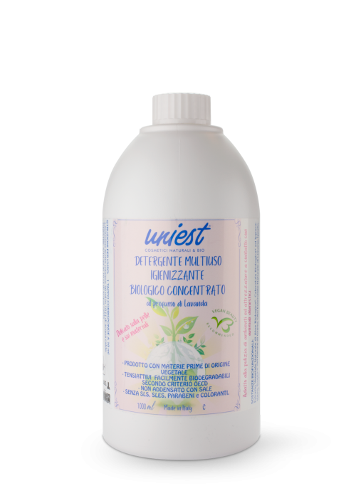 detergente multiuso igienizzante biologico concentrato ricarica