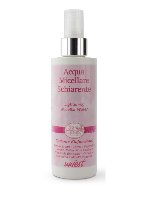 acqua micellare schiarente