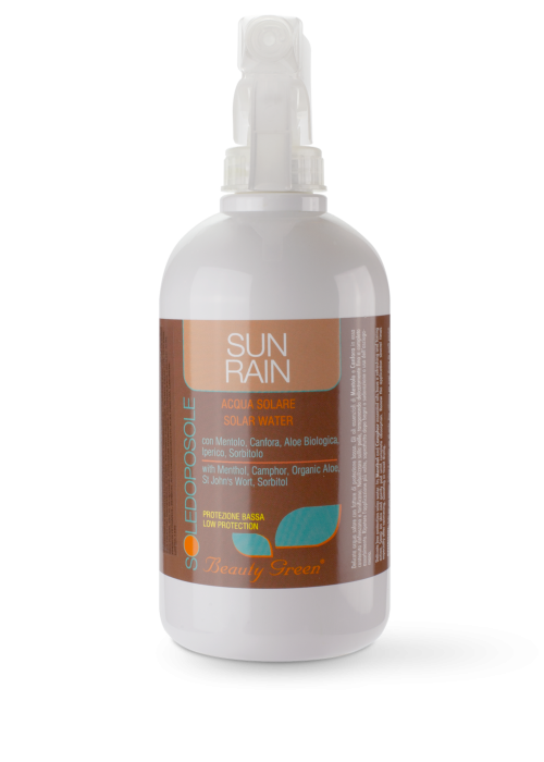 sun rain acqua solare bassa protezione