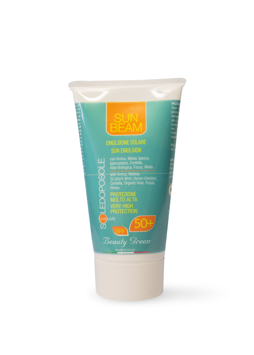 sun beam emulsione solare protezione molto alta spf 50+
