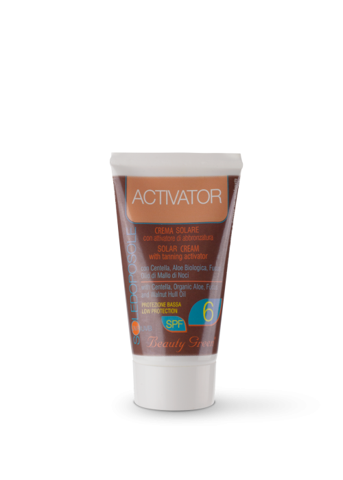 activator crema solare con attivatore di abbronzatura protezione bassa spf 6